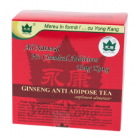 Supliment alimentar ceai antiadipos / verde cu Ginseng, 30 plicuri