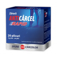 Anticarcel Rapid, 20 plicuri, Zdrovit - 1