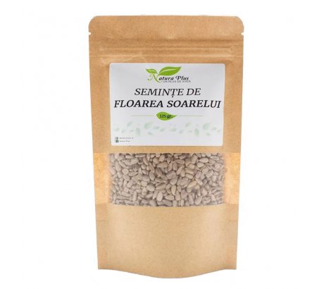 Seminte Floarea Soarelui, 125g, Natura Plus - 1