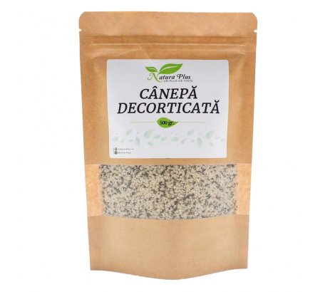 Canepa Decorticata, 500g, Natura Plus