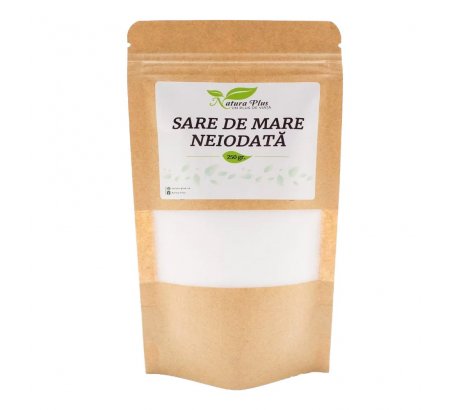 Sare de Mare Neiodata, 250g, Natura Plus