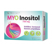 Supliment alimenatar Myo Inositol 750mg Total Care, 30 capsule