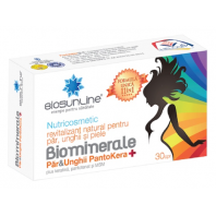 Supliment alimentar Biominerale par si PntoKera+, 30cps, BioSunLine