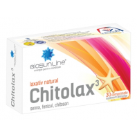 Supliment alimentar Chitolax laxativ natural din plante, 30 comprimate