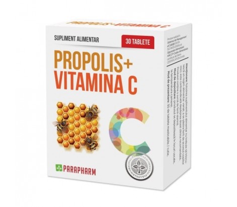 Propolis+Vitamina C 30 cps