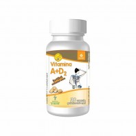 Vitamina A + D2, 30 capsule gelatinoase, Helcor