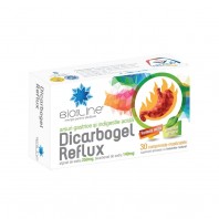 Dicarbogel Reflux, 30 comprimate, Helcor