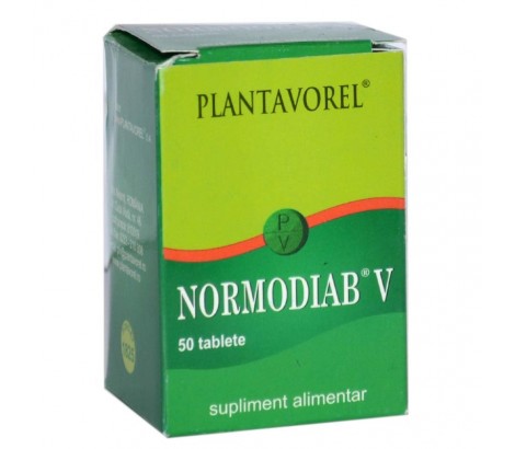 Normodiab V, 50 tablete, Plantavorel